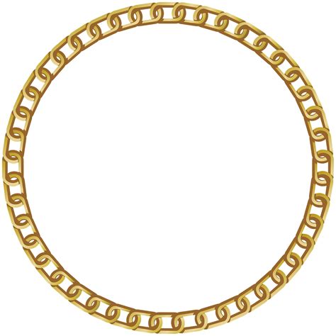 Frame Round Gold Transparent PNG Clip Art Image | Gallery Yopriceville ...