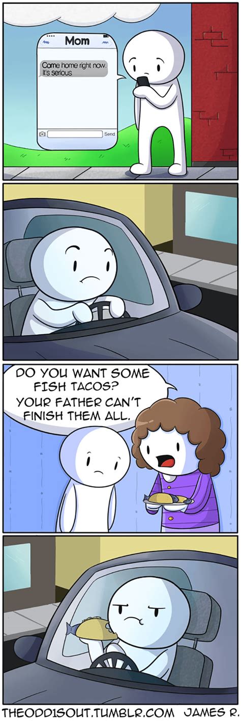 These 275 Funny Comics By Theodd1sout Have The Most Unexpected Endings | Bored Panda