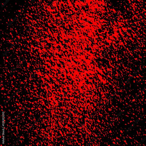 Red paint splashes on black background. Blood splatter. Grunge texture. Stock Vector | Adobe Stock