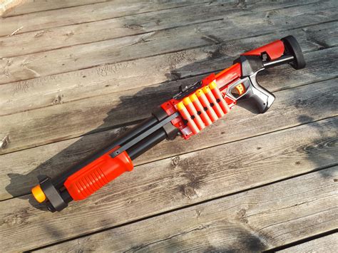 Nerf Mega Magnus 3D printed shotgun conversion : r/Nerf