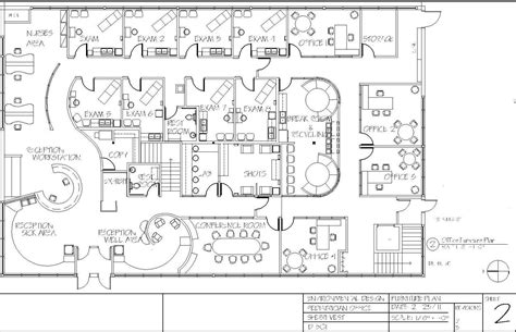 Contemporary Office : Pediatric Office Floor Plan By Sherri Vest At Coroflot ~ Glubdub (With ...