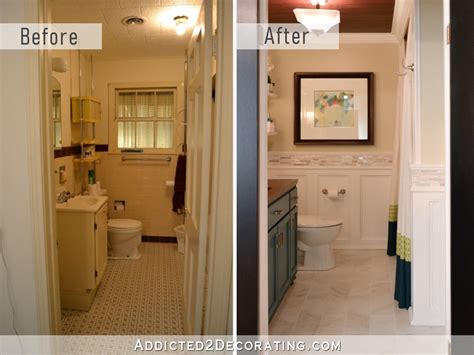 Hallway Bathroom Remodel: Before & After - Addicted 2 Decorating®