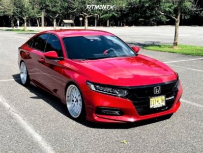 2018 Honda Accord with 19x9.5 35 JNC Jnc005 and 245/35R19 Achilles Atr Sport and Coilovers ...