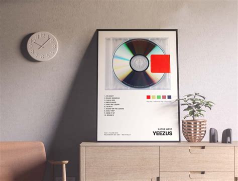 Kanye West - Yeezus Album Cover Poster | Architeg Prints