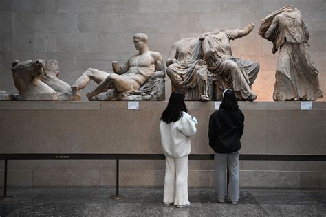 Parthenon Sculptures: Greek prime minister ‘annoyed’ by Britain’s Rishi Sunak canceling meeting ...