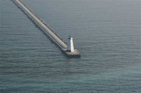 Ludington North Breakwater Light Lighthouse in Ludington, MI, United ...