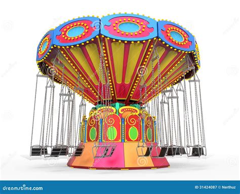 Carnival Swing Ride Stock Image | CartoonDealer.com #82726873