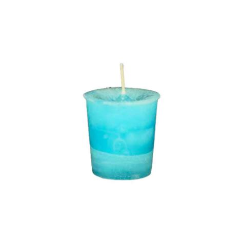 Dreams (Pastel blue) - Crystal Journey Votive Candle