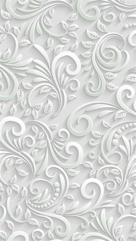 White Pattern Background Hd - IMAGESEE