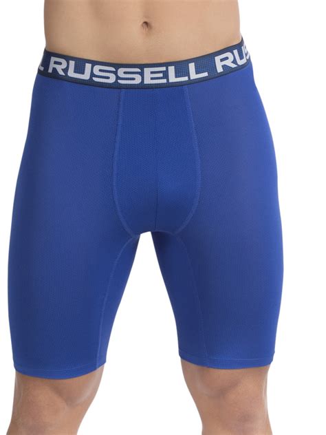 Russell - Men's CoolForce 360 Assorted Color Long Leg Boxer Briefs, 2 Pack - Walmart.com ...