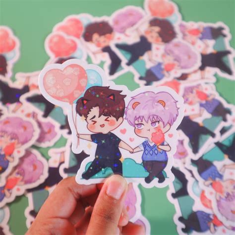 Pearl Boy Chibi Fanart of Dooshik and Jooha Yaoi/bl Manhwa - Etsy