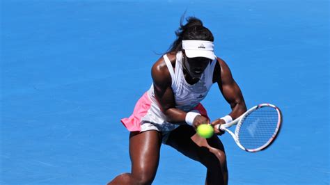 IN FORM: American Sachia Vickery powered into the final round of qualifying. | Hobart ...