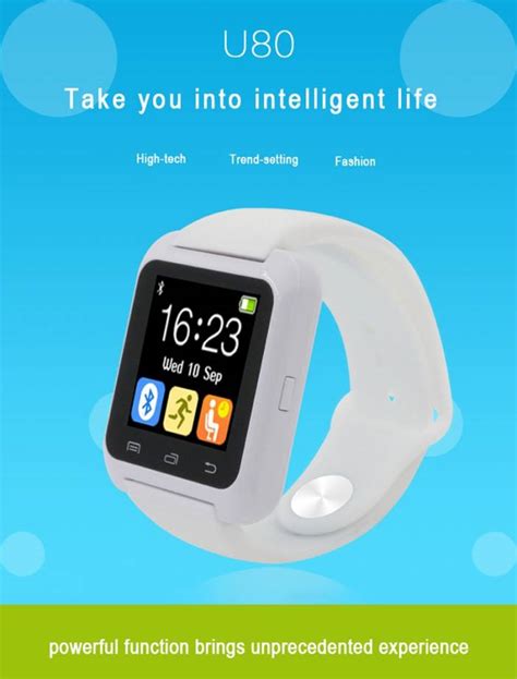 U80 Bluetooth 4.0 Smart Wrist Watch for Smartphones - New Tech Store