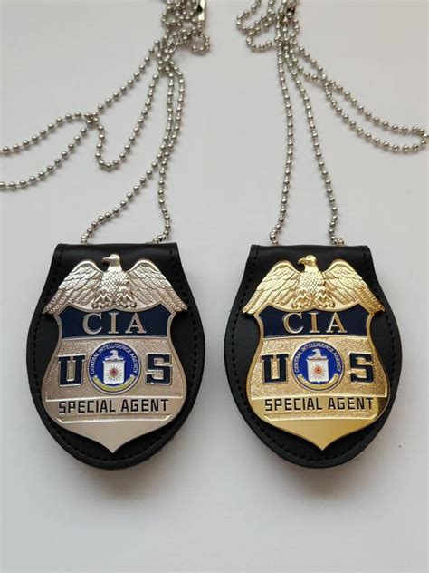 CIA Special Agent Badge Replica Badge Police Badge for - Etsy