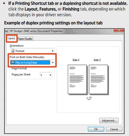 Solved: Duplex printing - will only flip on short edge - HP Support Community - 7357088