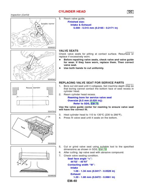 Nissan Almera n16 2001 Electronic Repair Manual 118 | PDF | Vehicle Parts | Internal Combustion ...