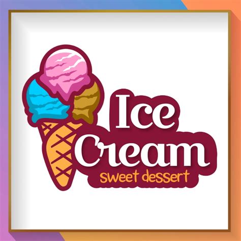 Ice Cream Logo Template | PosterMyWall