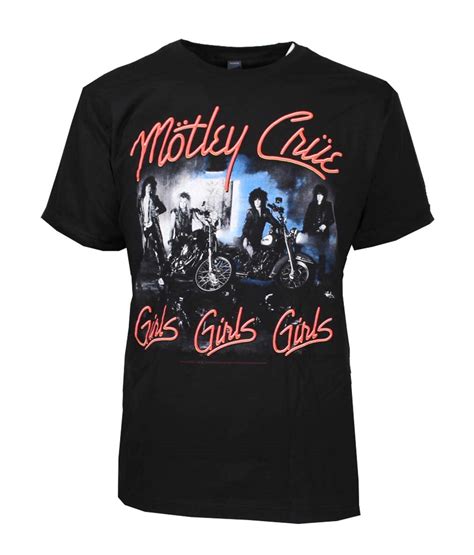 Motley Crue Motley Crue Girls Girls Girls T-Shirt Men | Loudtrax