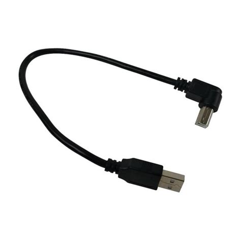 Microworld Right Angle USB 2.0 to USB Type-B Cable - Matrix Warehouse ...