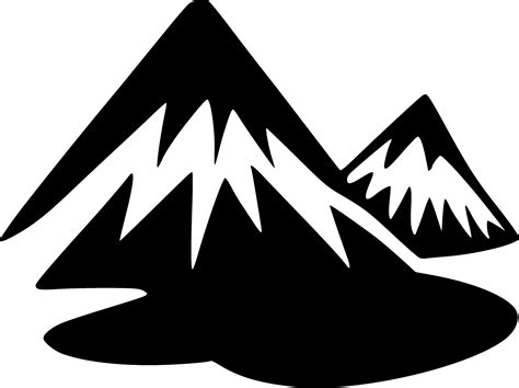 black mountain icon 26570742 Vector Art at Vecteezy