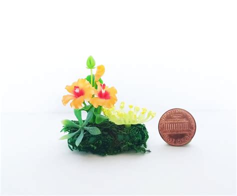 Miniature Dollhouse Plants-dollhouse Flower-miniature - Etsy