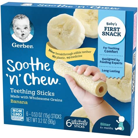 Gerber Introduces Soothe ‘n’ Chew Teething Sticks – a First-of-its-Kind Natural Product for ...