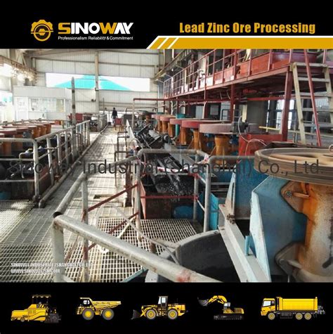 Lead Zinc Ore Beneficiation Plant/Minerial Processing Plant - Jaw Crusher and Cone Crusher