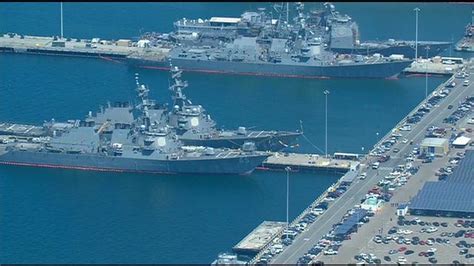 USS Milius returns from 8 month deployment - CBS News 8 - San Diego, CA ...