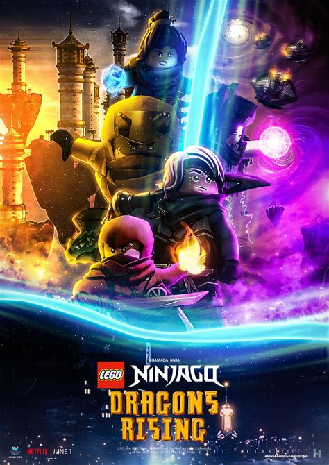 Ninjago Dragon, Lego Ninjago Lloyd, Dragon Rise, Lego Group, Hamada ...