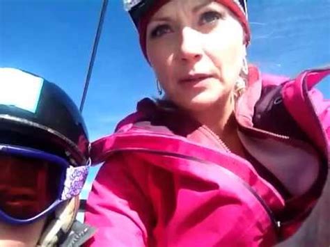 Adventure mom at Solitude ski resort in Utah - YouTube