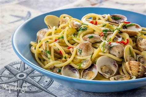 Spaghetti alle vongole RICETTA – Frantoio Le Fascine