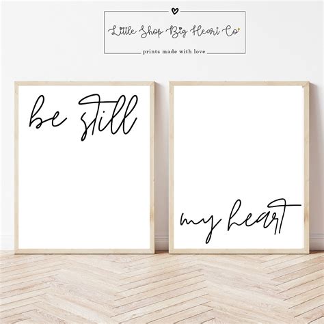 Be Still My Heart Digital Print - Etsy