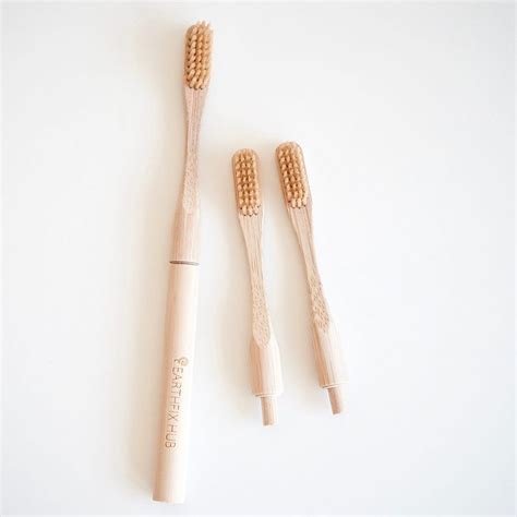 Buy Online Detachable Bamboo Toothbrush Available in Abu Dhabi UAE