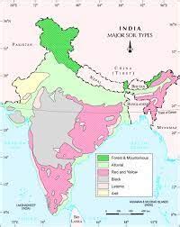 Soil Types and their Distributions in India - Licchavi Lyceum