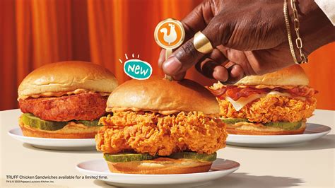 Popeyes Unleashes Spicy TRUFF Chicken Sandwich - QSR Magazine