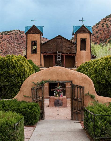 El Santuario de Chimayo Photograph by Ginger Stein - Pixels