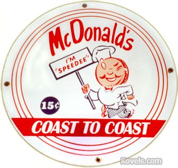 McDonald's Speedee Advertising – Kovels