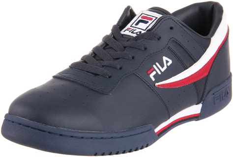 Fila Men's Original Vintage Fitness Shoe,Navy/White/Red,8.5 M - Walmart.com