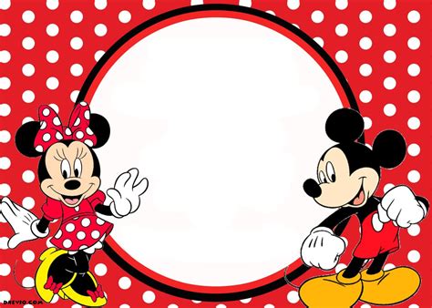 FREE Printable Mickey Mouse Invitations – Exclusive Selection ...