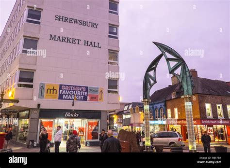 Shrewsbury market hall hi-res stock photography and images - Alamy