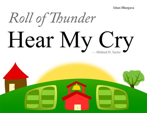 Roll of Thunder, Hear My Cry Cover by JoeThePerson on DeviantArt