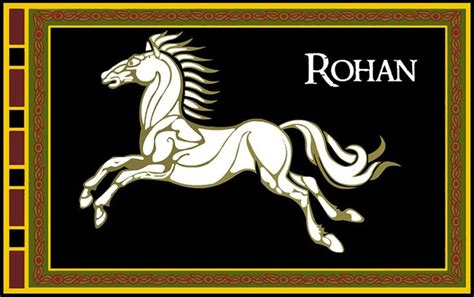 ~ Flag Of Rohan ~ Horse Lords ~ LOTR ~ Tolkien ~ | The hobbit, Lord of ...