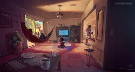 ArtStation - Stay Home