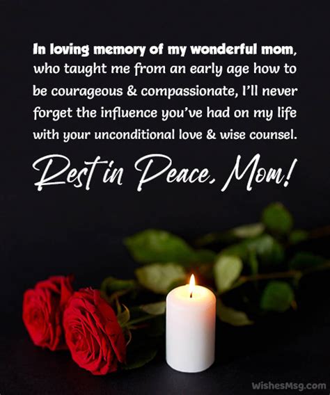 Miss You Messages For Mom After Death WishesMsg, 48% OFF