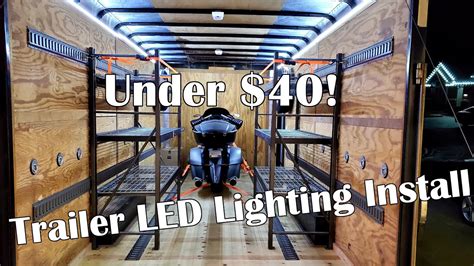 How To Install Led Lights In Enclosed Trailer | Homeminimalisite.com