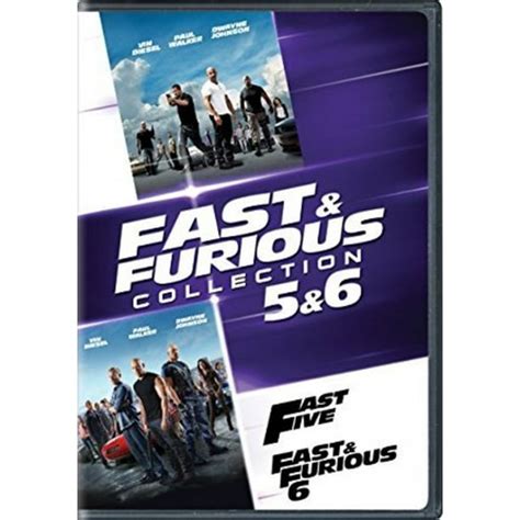 Fast & Furious Collection: 5 & 6 (DVD) - Walmart.com - Walmart.com