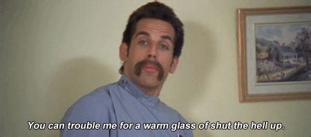 Glass Of Shut The Hell Up GIF - Happy Gilmore Ben - Discover & Share GIFs