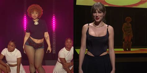 Ice Spice Gets Surprise ‘SNL’ Introduction From Taylor Swift, Performs ‘Pretty Girl’ & ‘In Ha ...