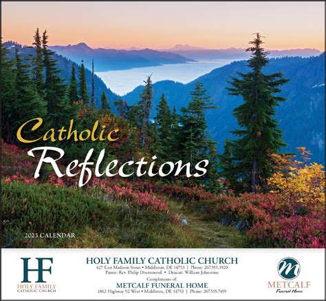 Catholic Reflections Appointment Calendar