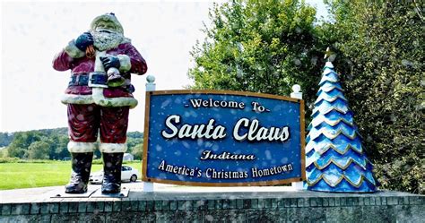 Santa Claus, Indiana Celebrates Christmas All Year (But December Is ...